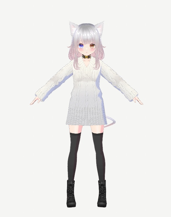 【商用可】ねこ子製品版ばーじょん2【Vroidモデル】