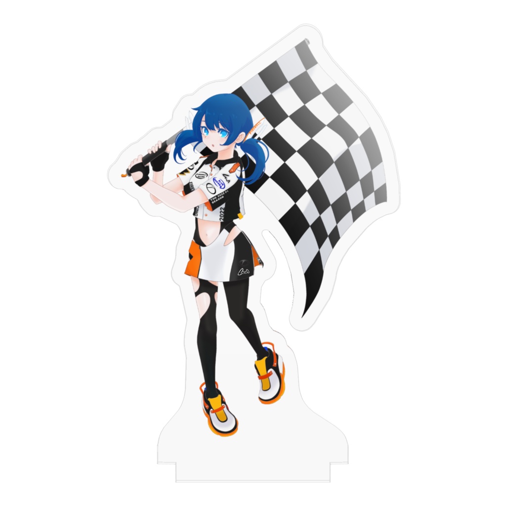 アクリルスタンド - レーシング ブルー