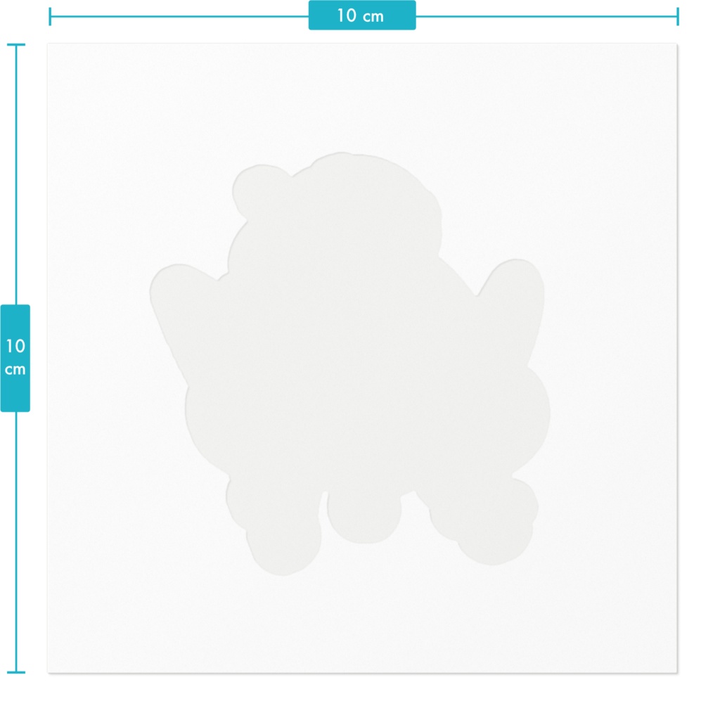 冰淇淋(びんちりん)ブルーソーダカラー-ステッカー