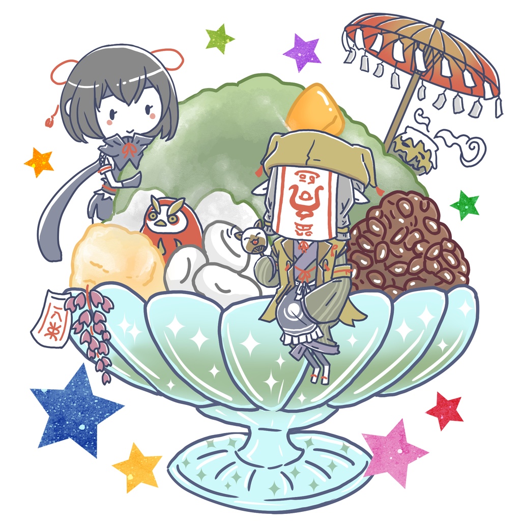 夏のカゲハン♀アクリルスタンド