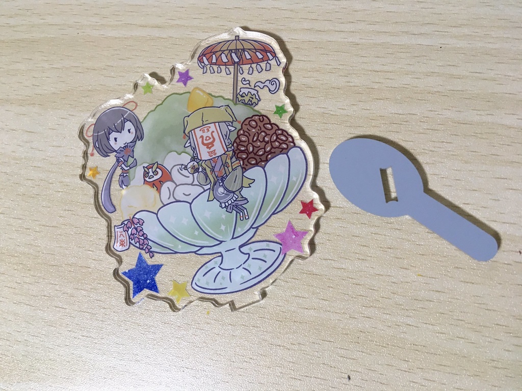 夏のカゲハン♀アクリルスタンド