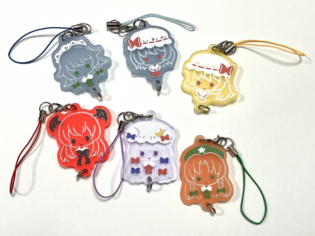 紅魔館つながるストラップ