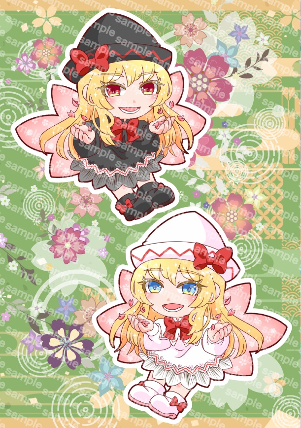 自機+妖々夢ボスイラスト本「おえかきようようむ」