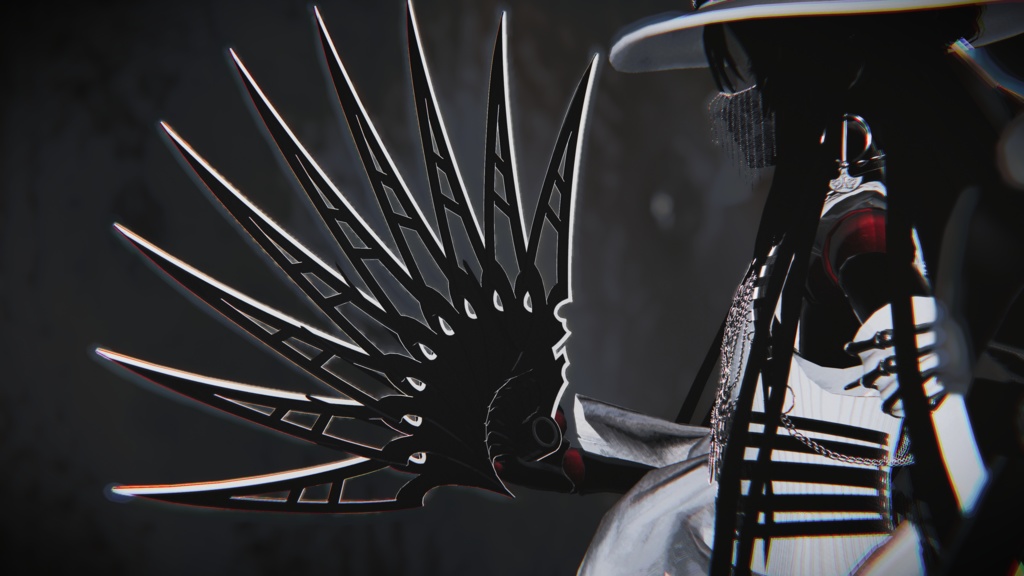 黒磨の鉄扇【MA対応】