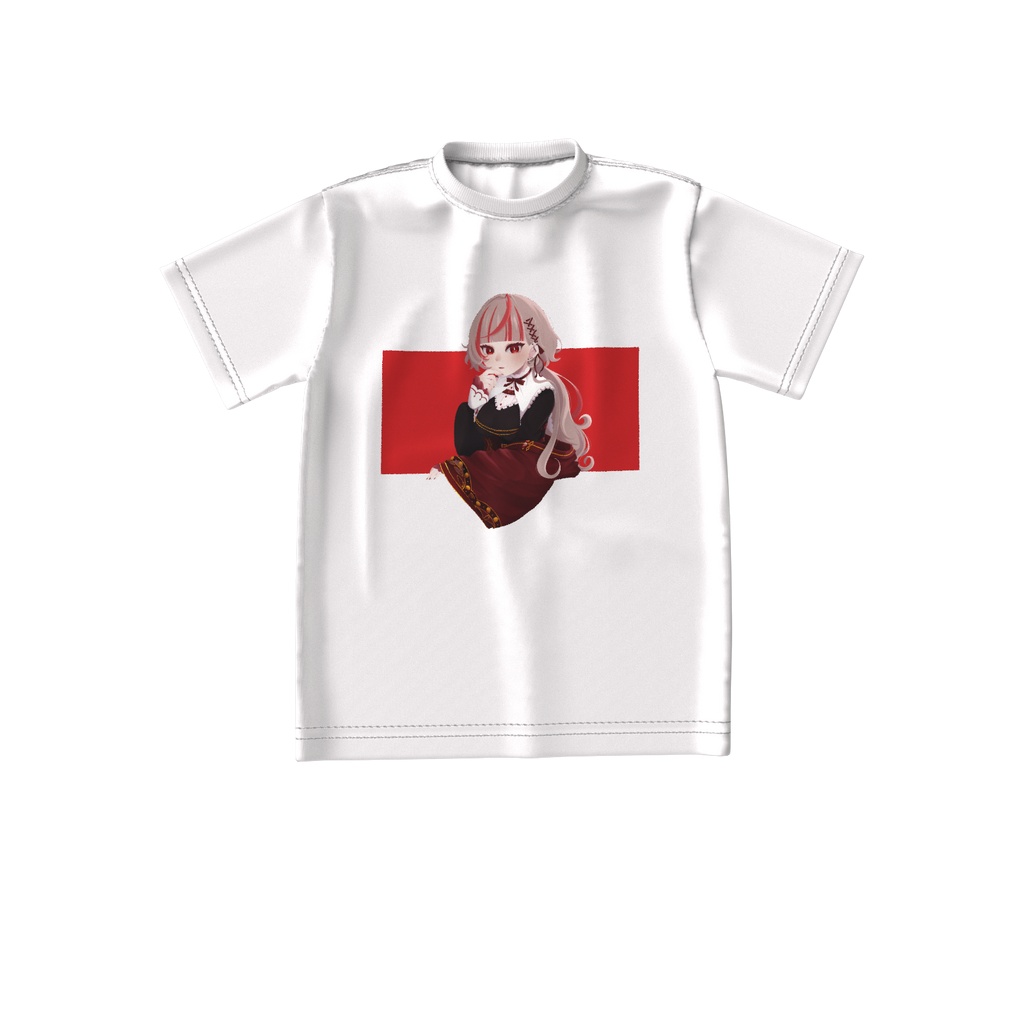 錫来あかり。ビッグシルエットTシャツ