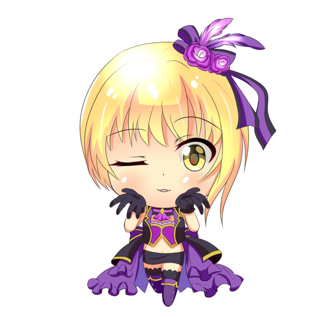 宮本フレデリカ アクリルストラップ Tulip Ver.