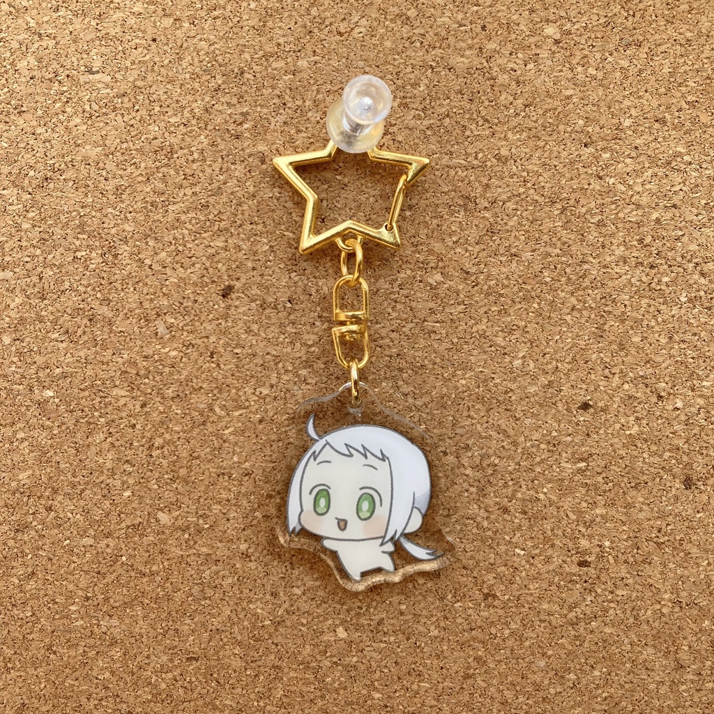 むぎちゃんアクリルキーホルダー
