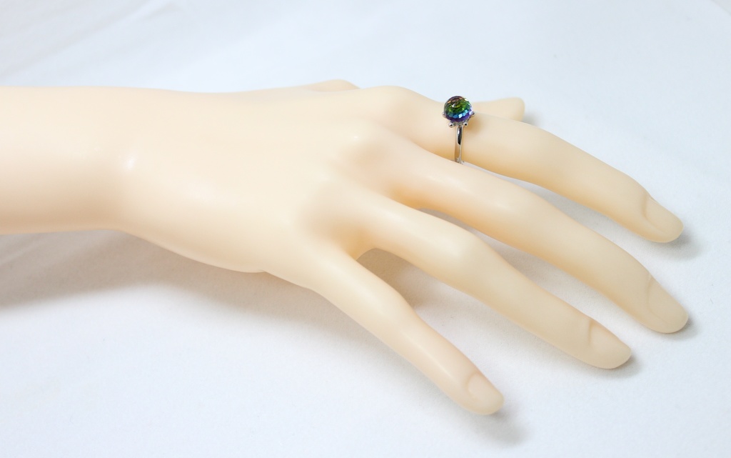 虹の欠片の指輪