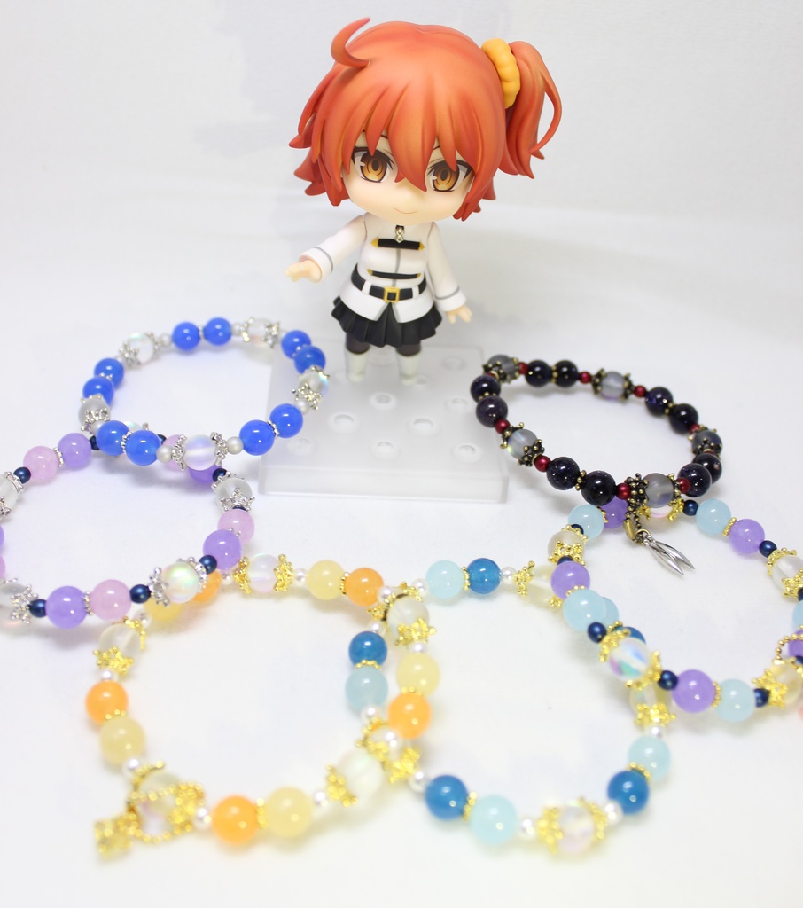FGO ぐだ子イメージカラー天然石ブレスレット
