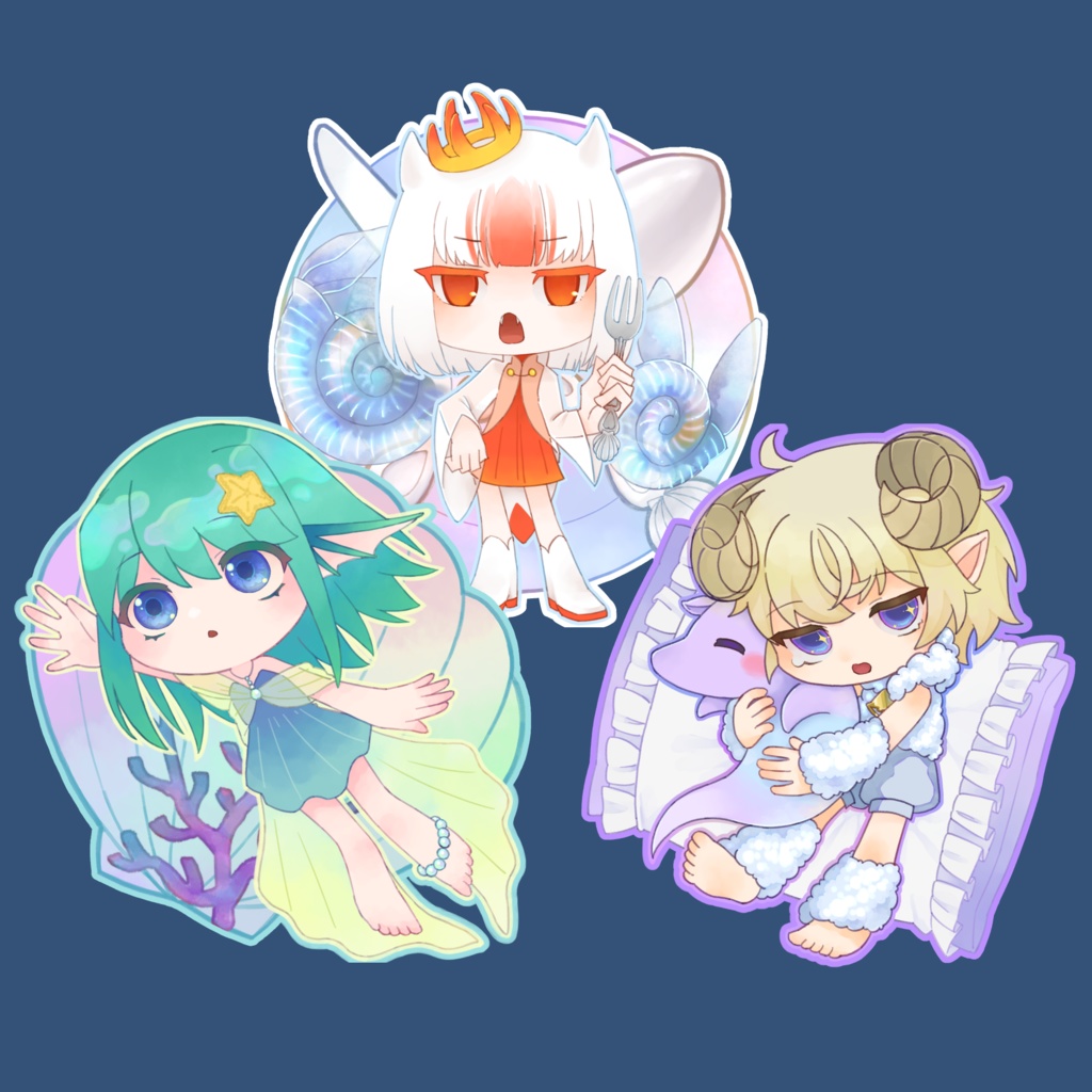 ステッカー　3枚セット