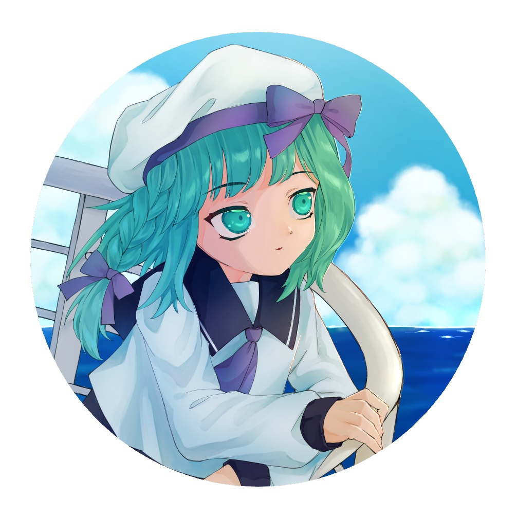 缶バッヂ　展望