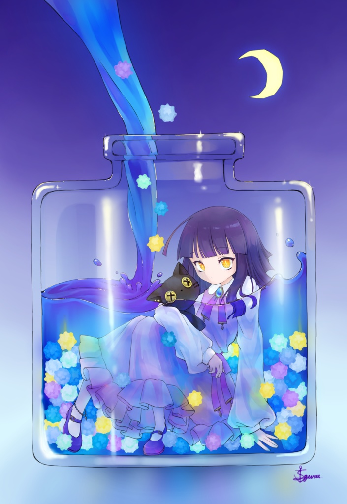 ポストカード　金平糖