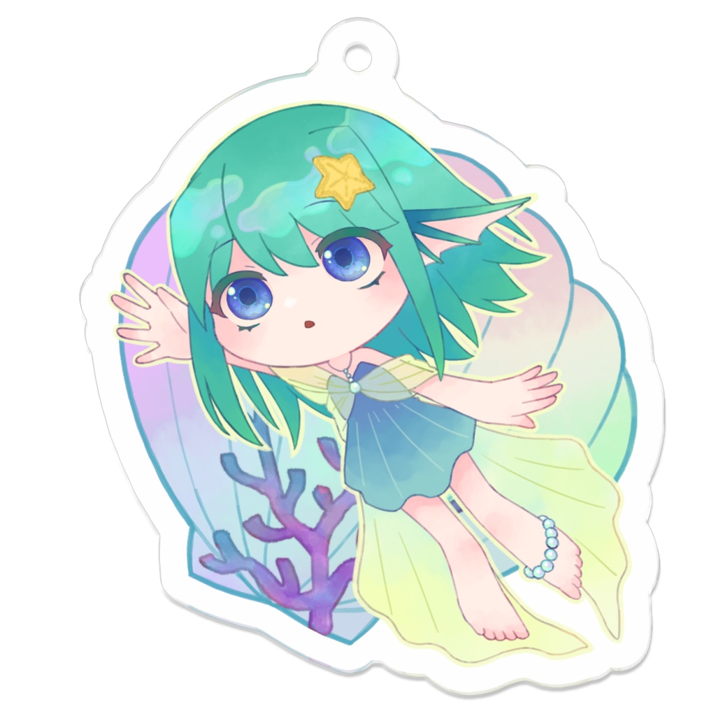 アクリルキーホルダー さかな