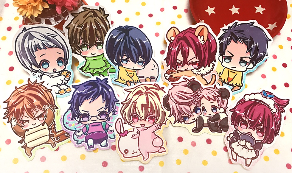 Free!ES 変身ステッカー