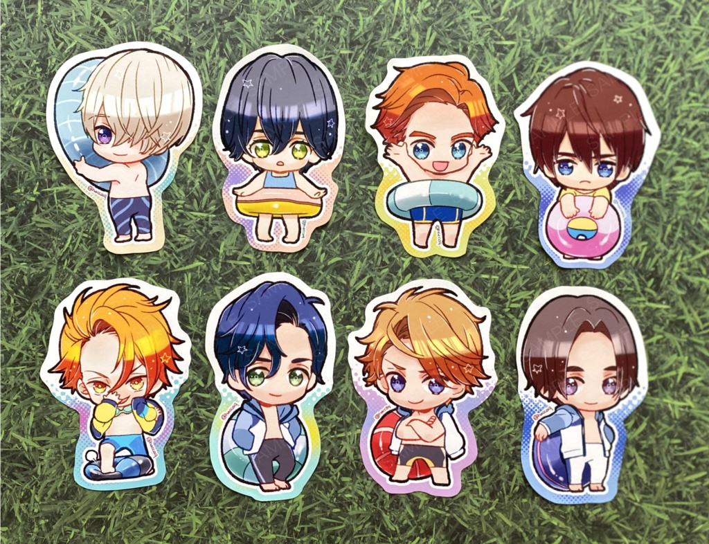 Free!ハイスピ〜DFステッカー