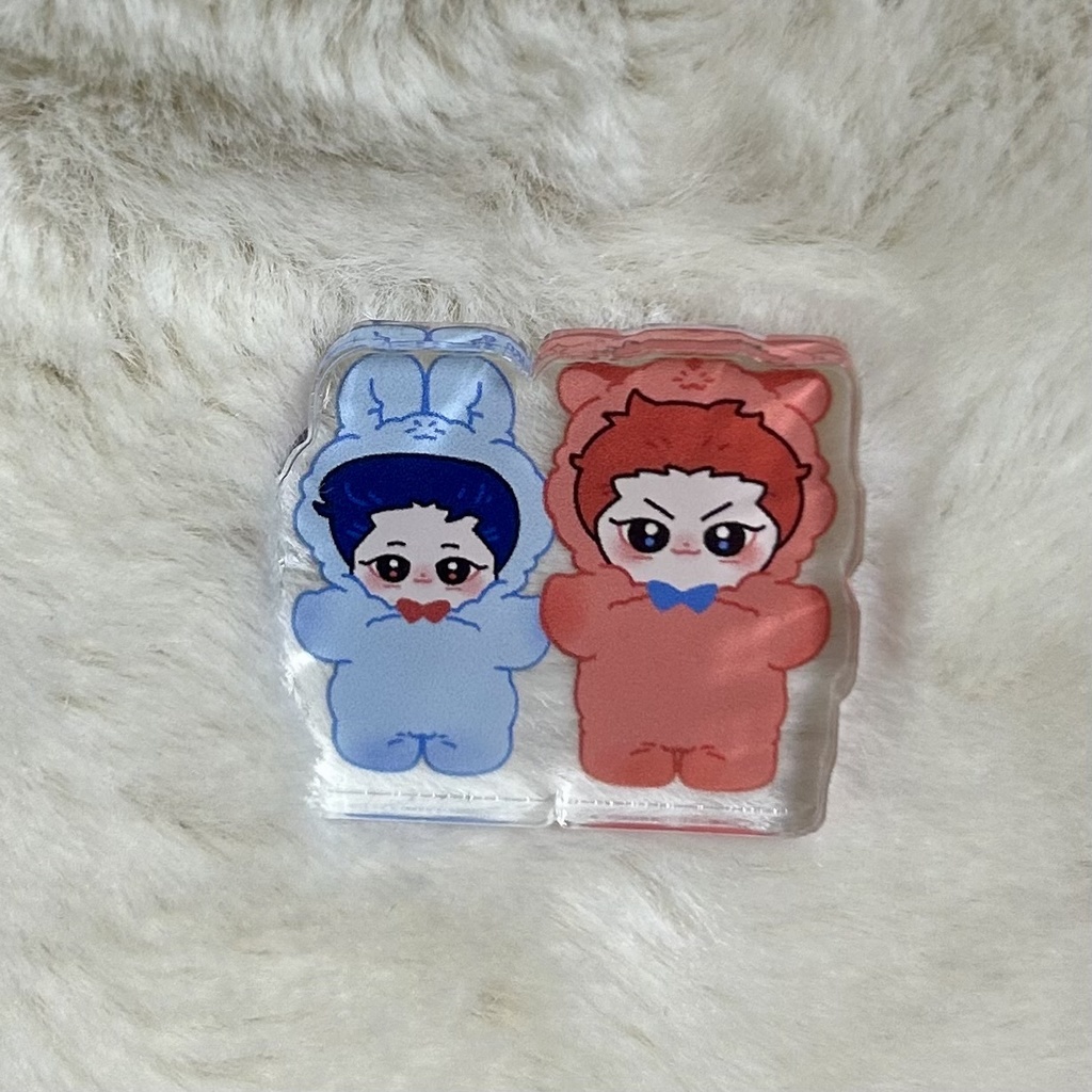 ぬいよはな ミニアクリルブロック