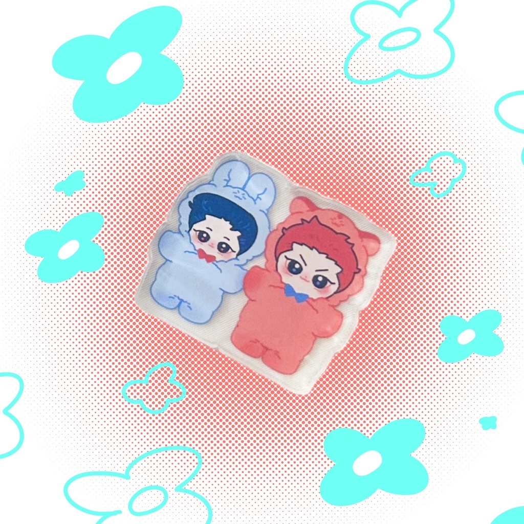 よはなぬいミニアクリルブロック