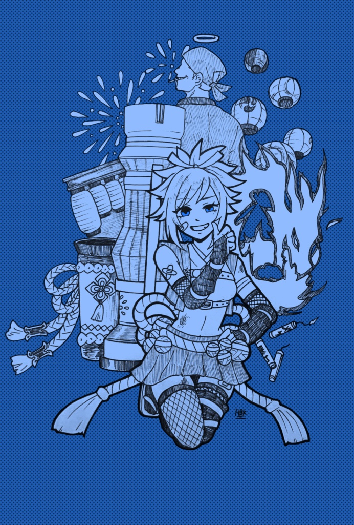 ポストカード_まとい