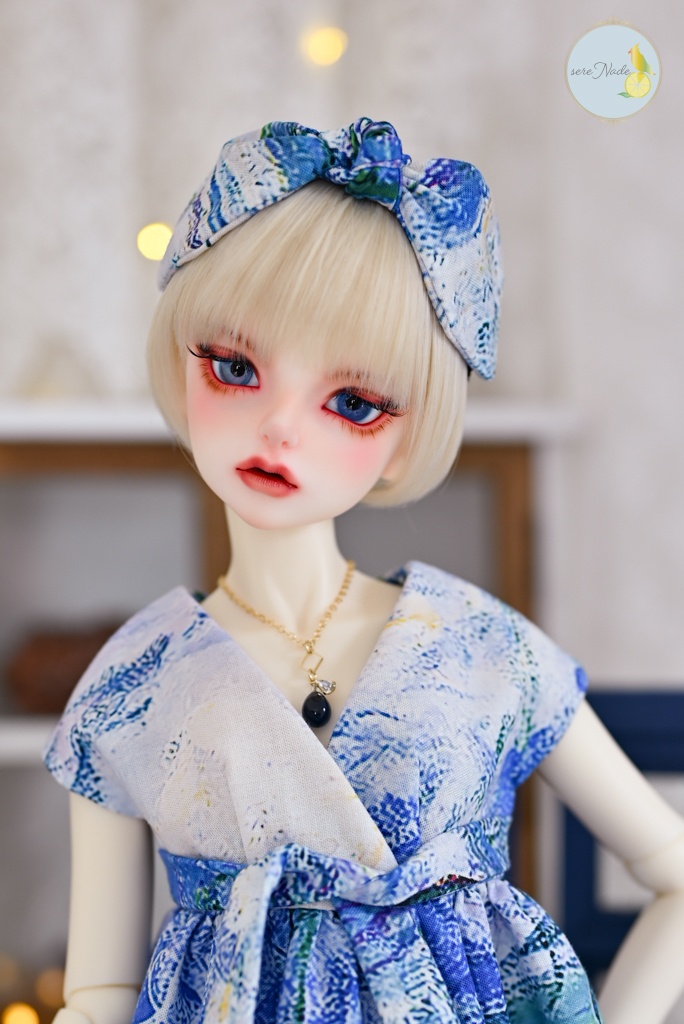 【睡蓮】1/3size カシュクールワンピース 2点set+おまけ付き
