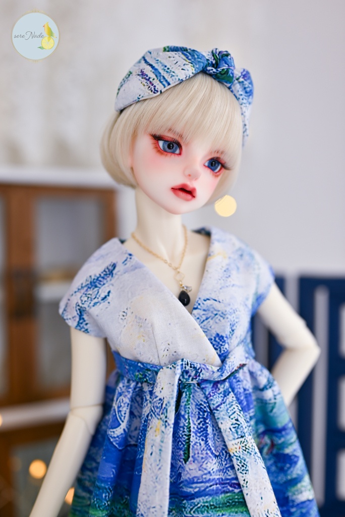 【睡蓮】1/3size カシュクールワンピース 2点set+おまけ付き