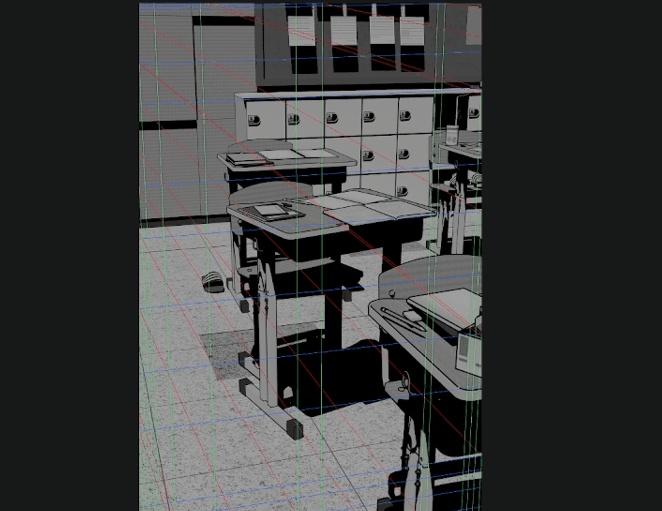 【Blenderアドオン】0w0StoBtool - 3Dモデルをマンガ・イラスト背景に変換