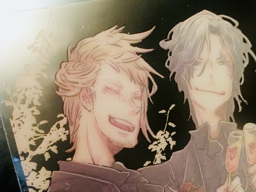 15、二周年クリアポストカード