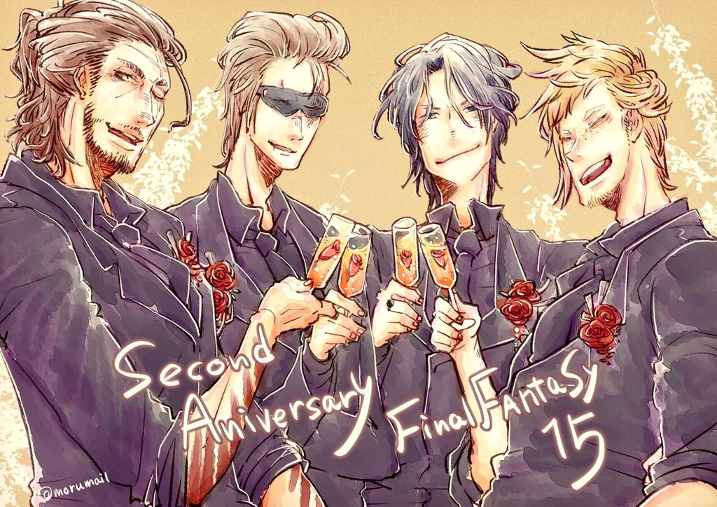 15、二周年クリアポストカード