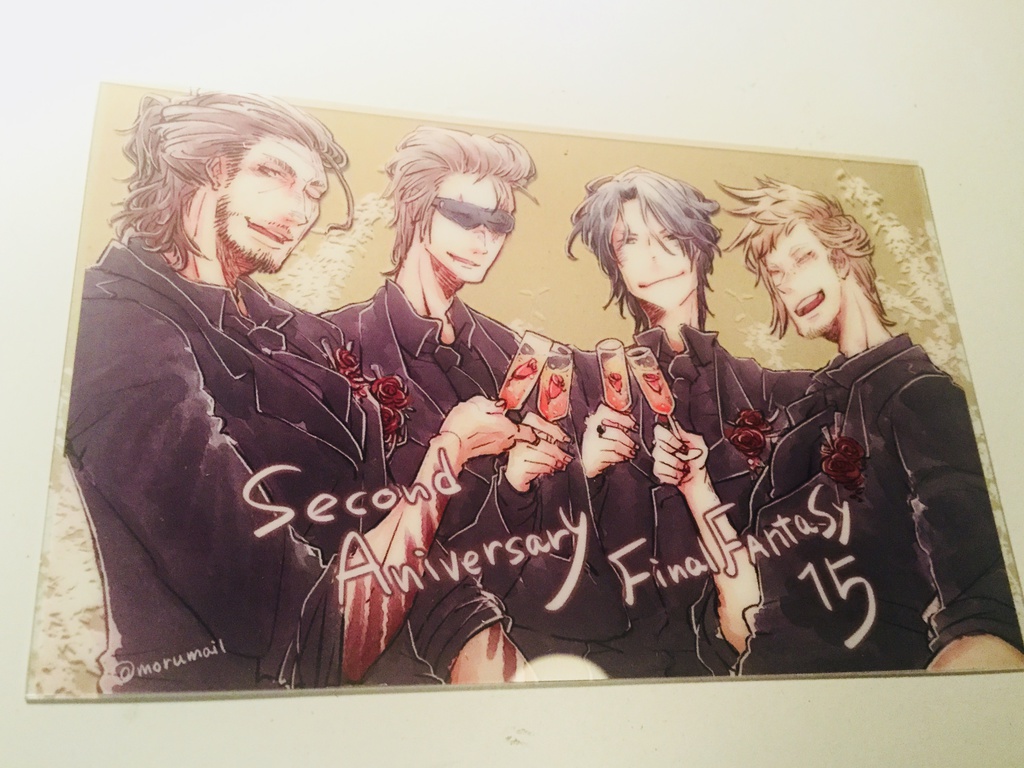 15、二周年クリアポストカード