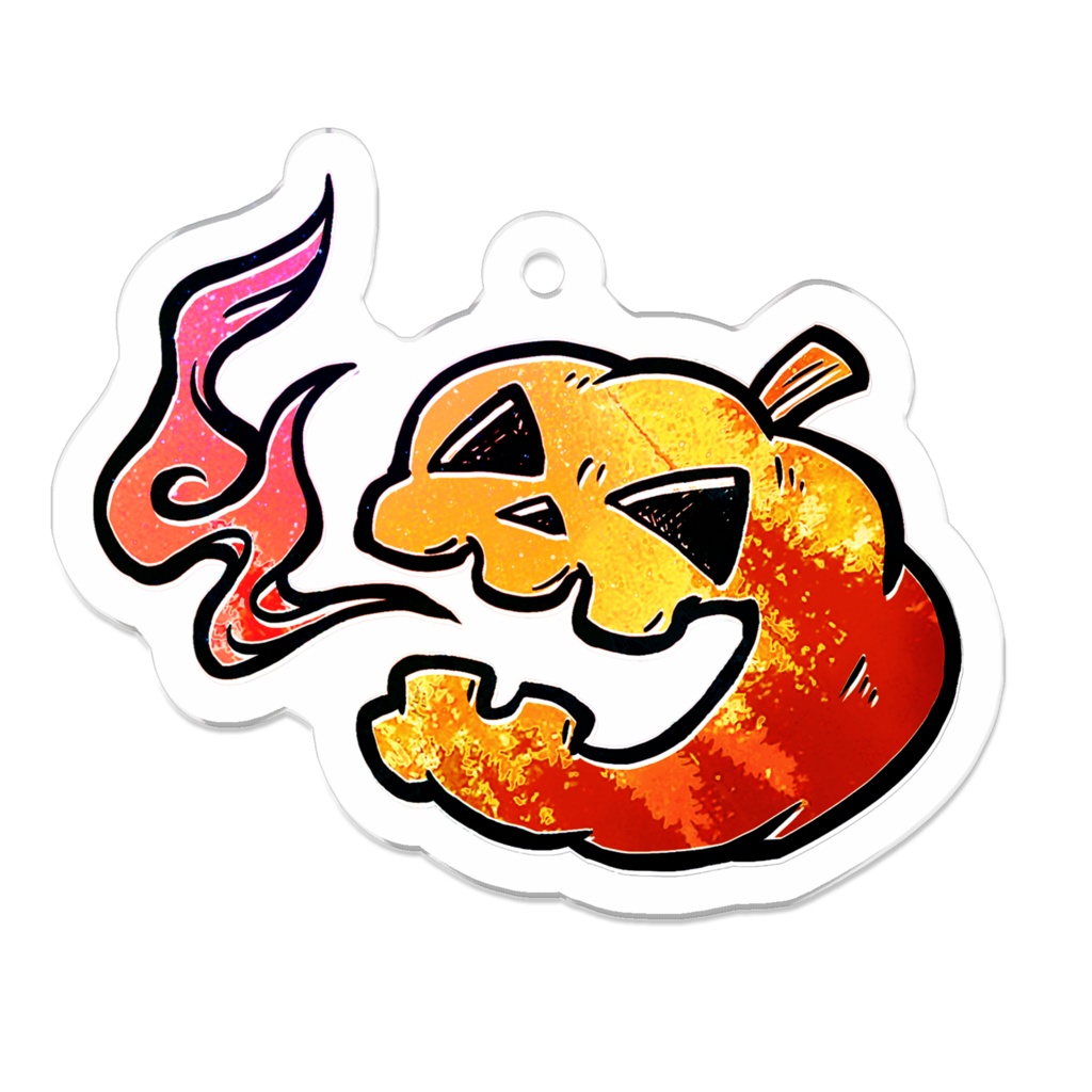 カボチャトリック アクキー