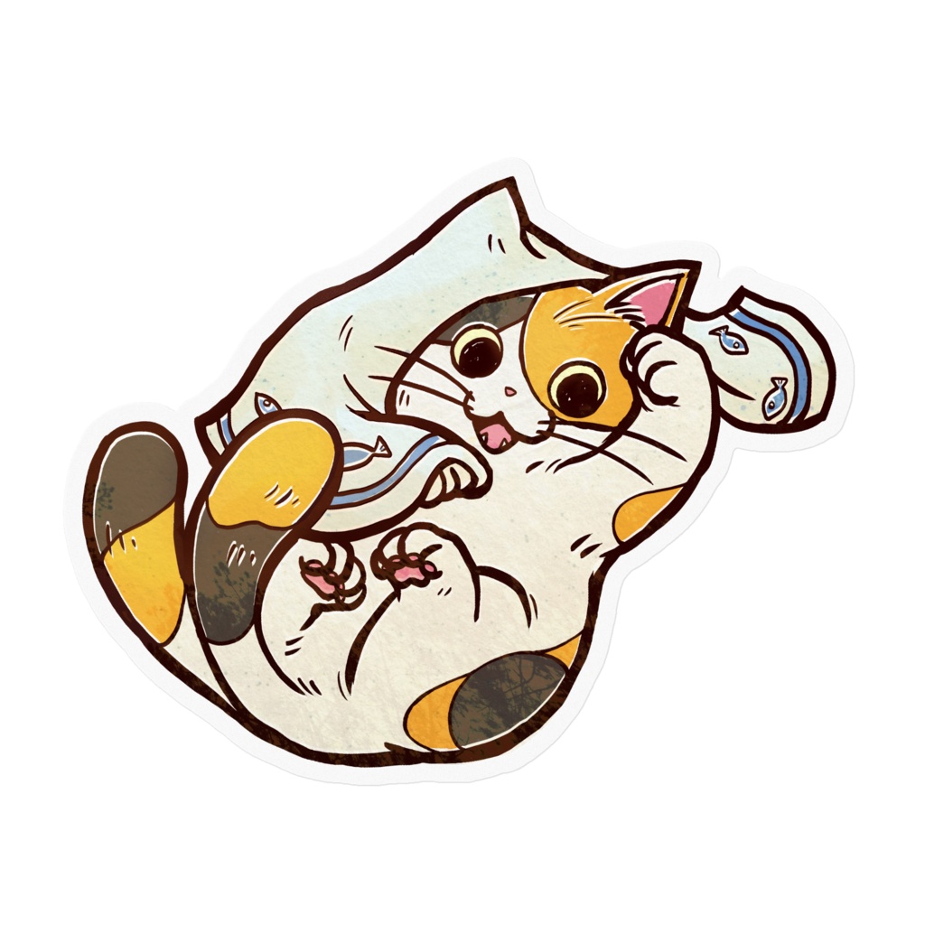 ネコマタ ステッカー