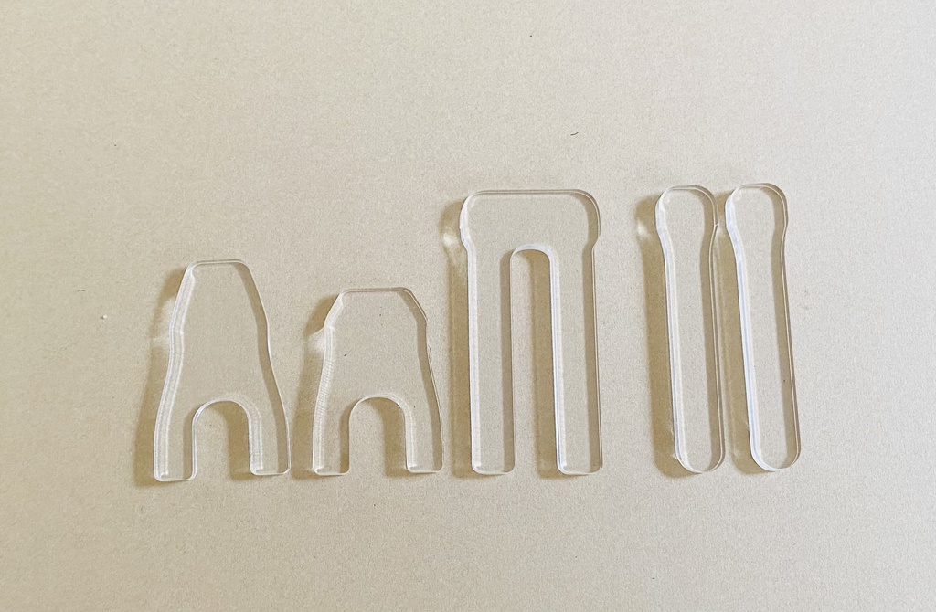 指人形&ぱぺ用自立サポート材