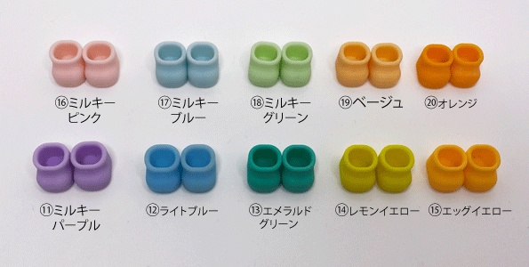 10~12cmぬい用 ブーツ(不透明)