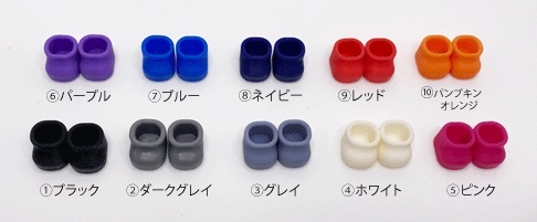 10~12cmぬい用 ブーツ(不透明)