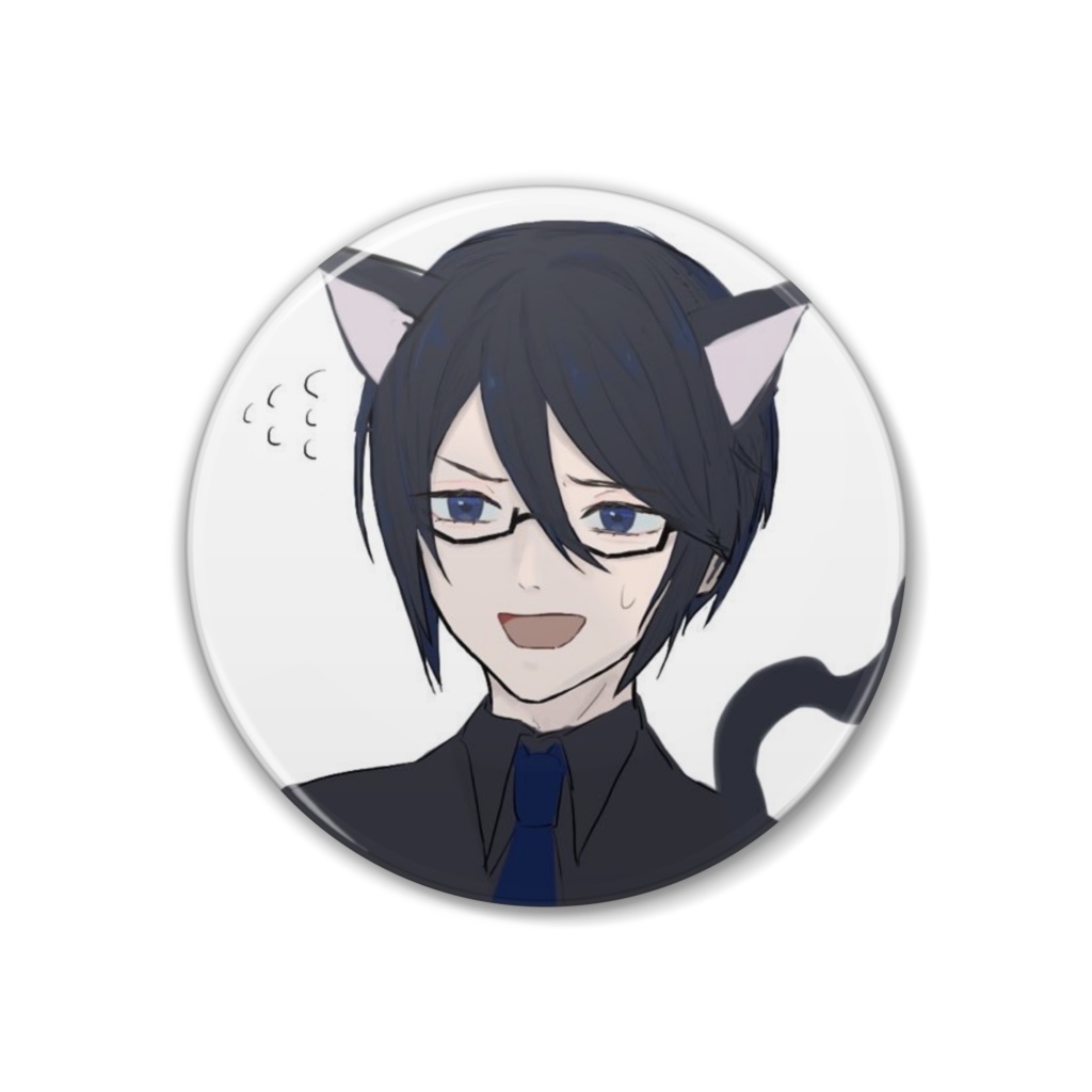 ねこらば缶バッジ