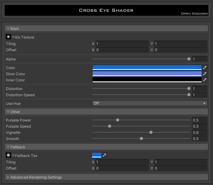 VRChat | Cross Eye Shader | クロスアイシェーダー