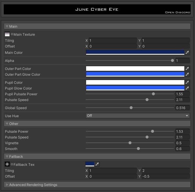 VRChat | June Cyber Eye | ジューン サイバー アイ シェーダー