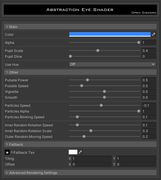 VRChat | Abstraction Eye Shader | アブストラクション アイ シェーダー