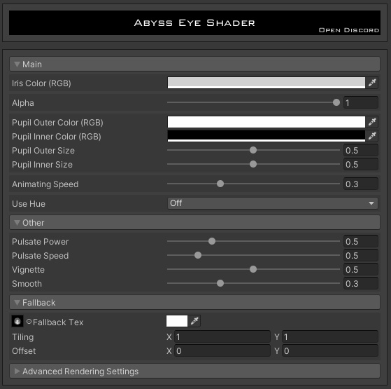 VRChat | Abyss Eye Shader | アビスアイシェーダー
