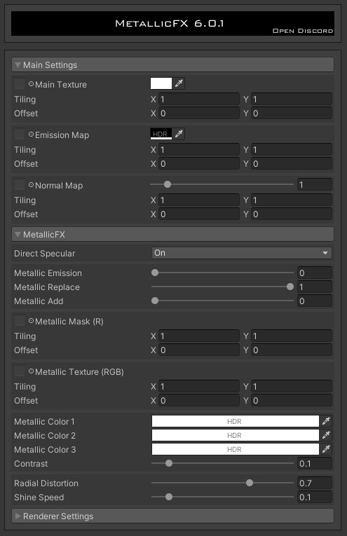 VRChat MetallicFX 6.0.1