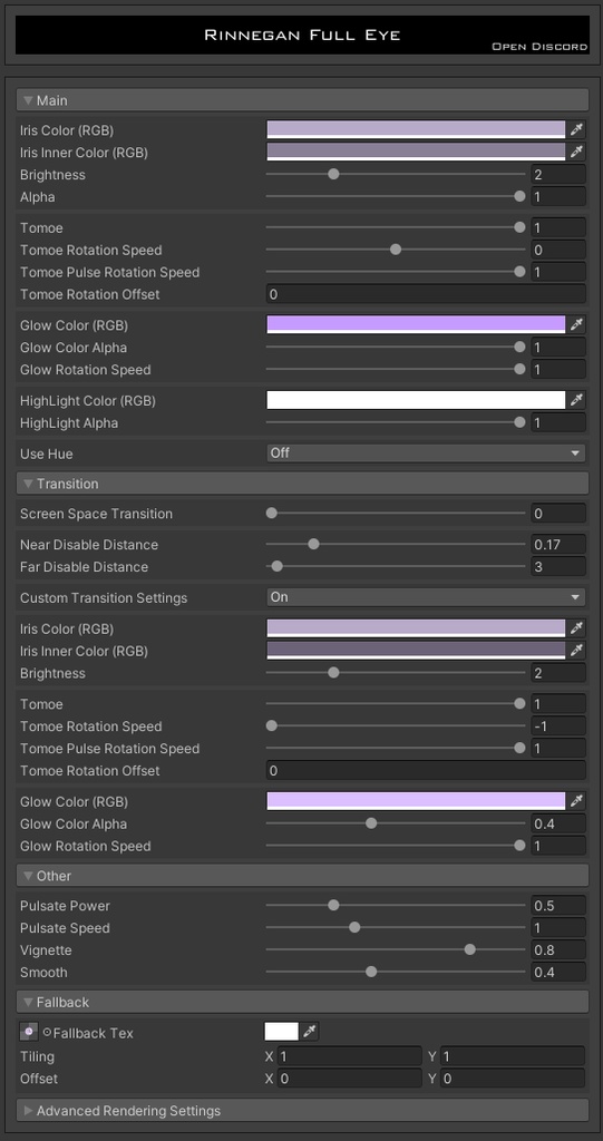 VRChat | Rinnegan Eye Shader | 輪廻眼アイシェーダー | Full Eye Version + Iris Version