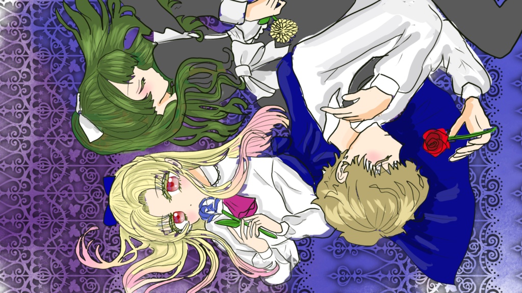 似顔絵(全身)