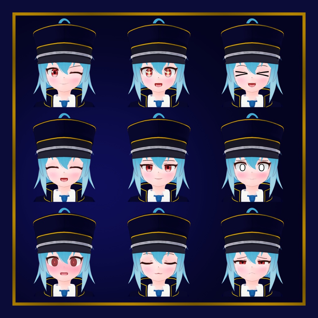 オリジナル3Dモデル「ルミノ」 -Lumino-