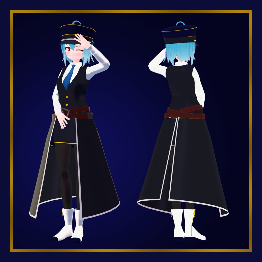 オリジナル3Dモデル「ルミノ」 -Lumino-