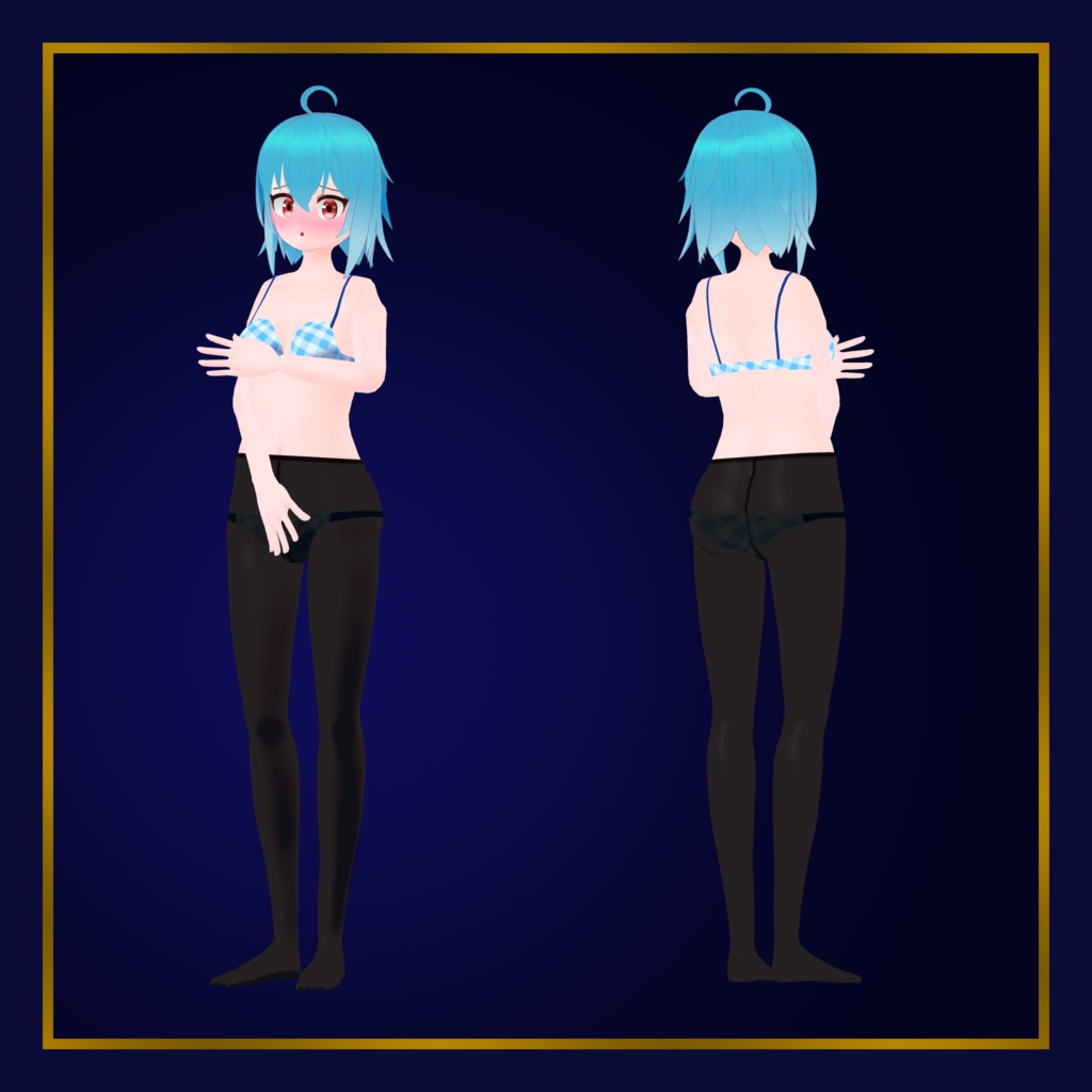 オリジナル3Dモデル「ルミノ」 -Lumino-