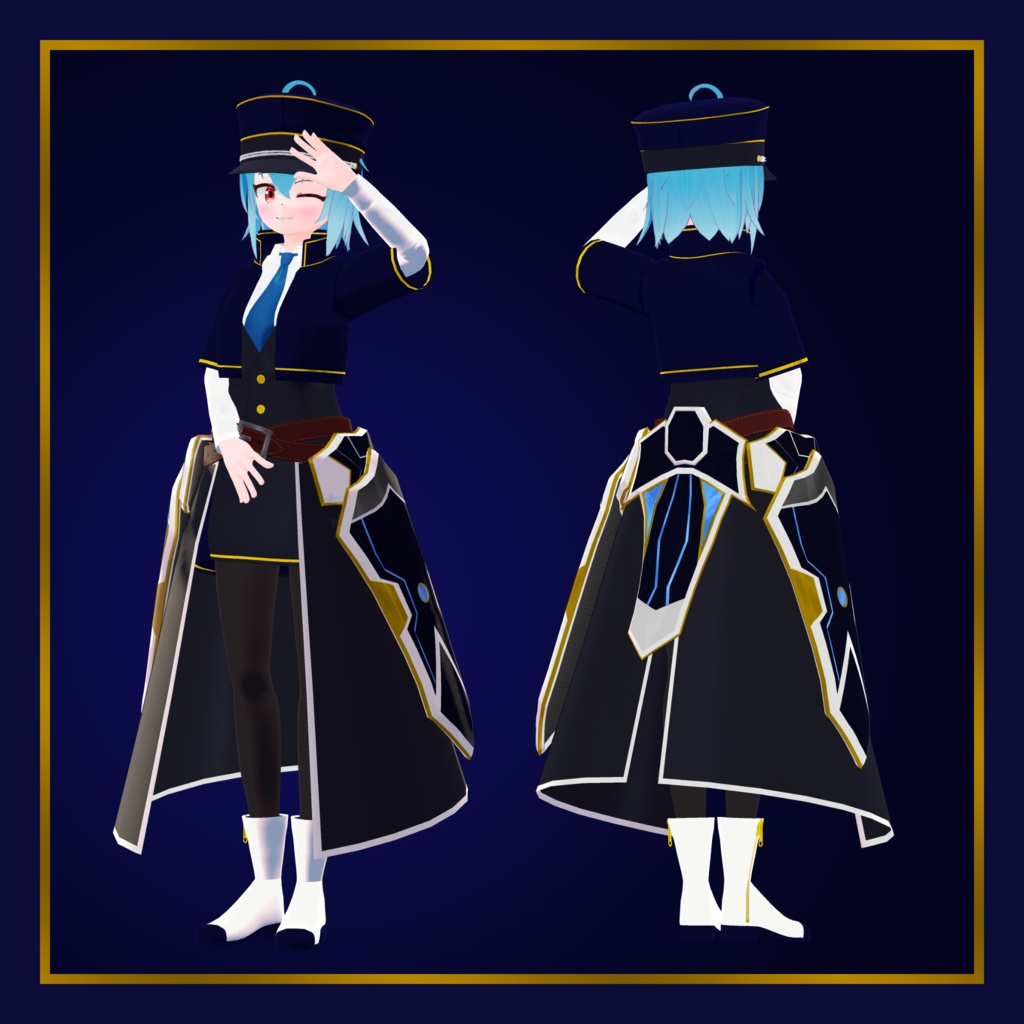 オリジナル3Dモデル「ルミノ」 -Lumino-