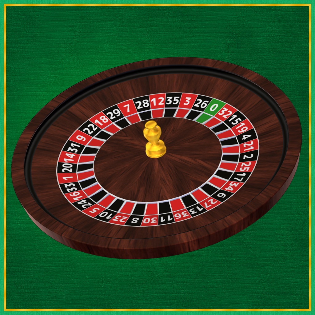 【VRChat用アバターギミック】どこでもカジノ〔ルーレット〕