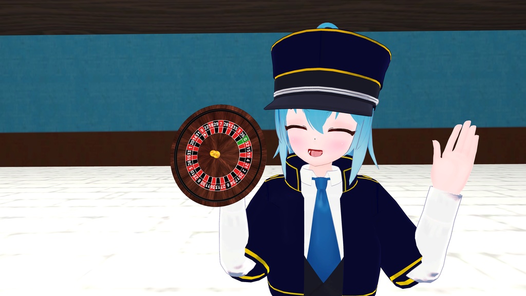 【VRChat用アバターギミック】どこでもカジノ〔ルーレット〕