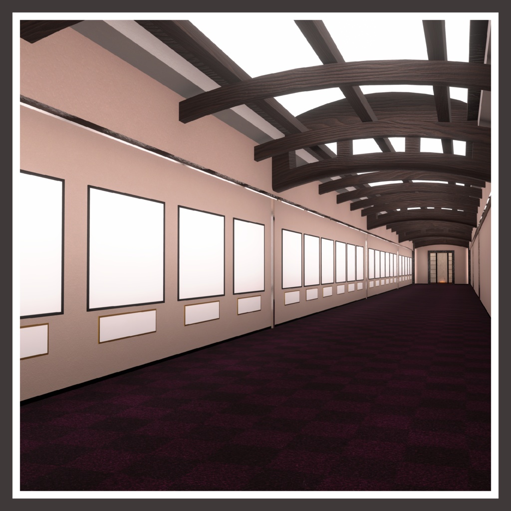 【半額セール中!】Mistory -Photo Museum-【VRChat用ワールドアセット】