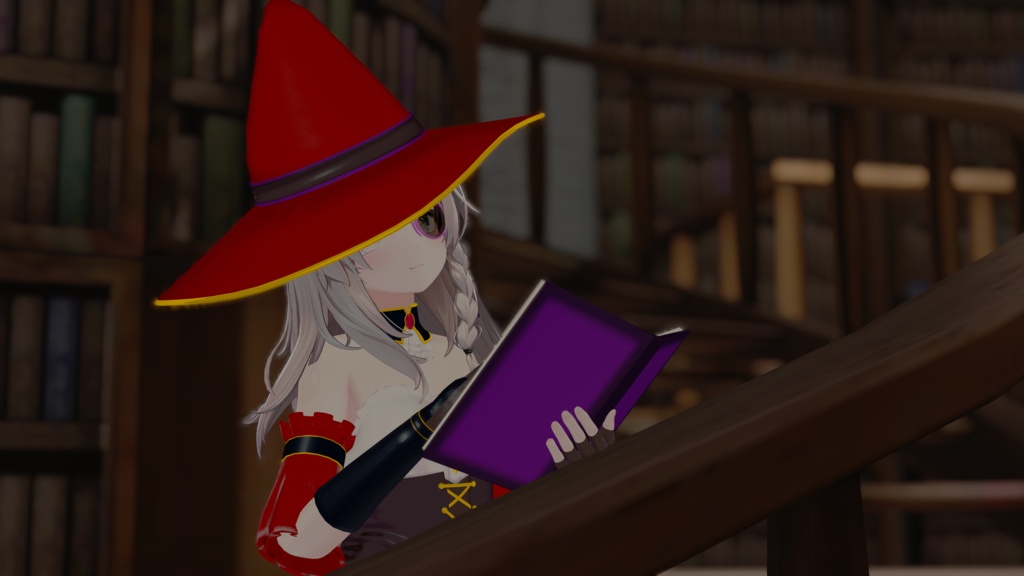 【販売記念セール中】識魔術師 -Thaumomancer-【VRChat向け衣装+ギミック】