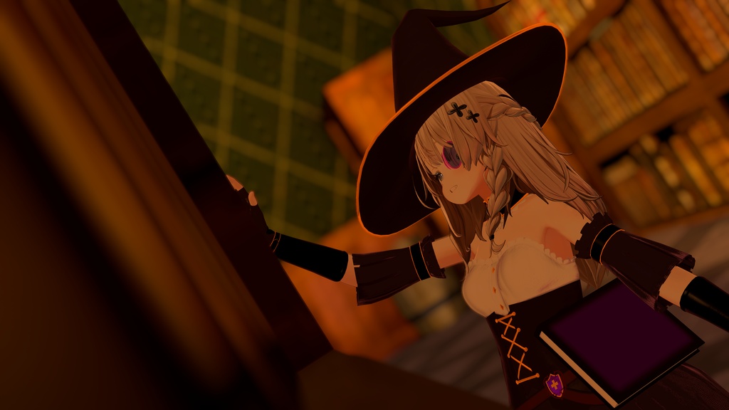 【販売記念セール中】識魔術師 -Thaumomancer-【VRChat向け衣装+ギミック】